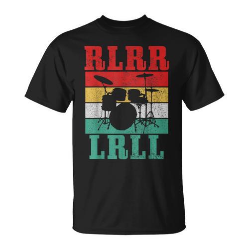 Drummer RLRR LRLL Vintage Drum Kit T-Shirt - Downbeat Supply