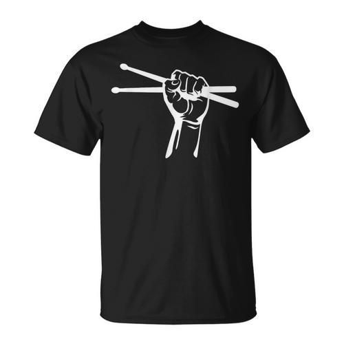 Drumsticks Hand Drum Kit Drummer T-Shirt - Downbeat Supply
