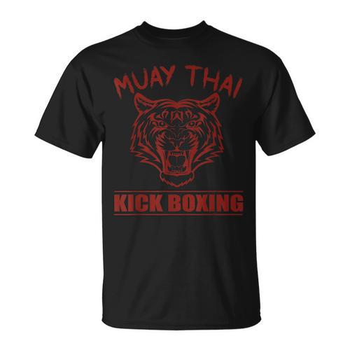 Great Muay Thai Tiger Kickboxing Martial Artist T-Shirt - Nak Muay Co.