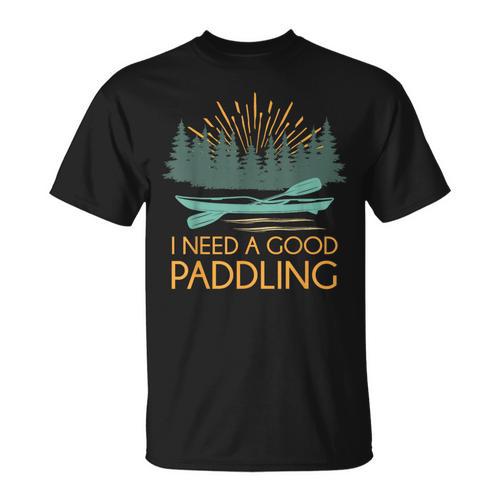 Kayaking Outdoor Water Sports Canoeing Paddle Kayak T-Shirt - Paddle Life
