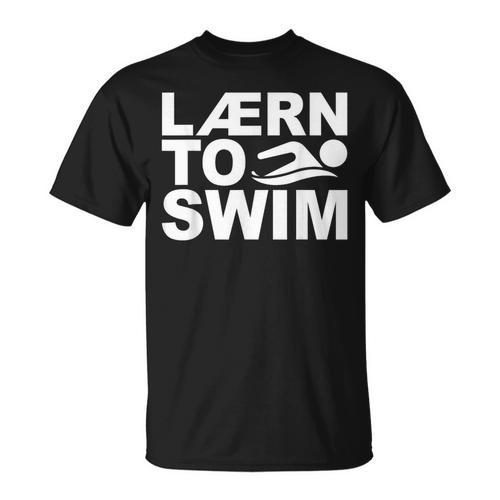 Learn To Swim Swimming Graphic T-Shirt - SwimGear Co
