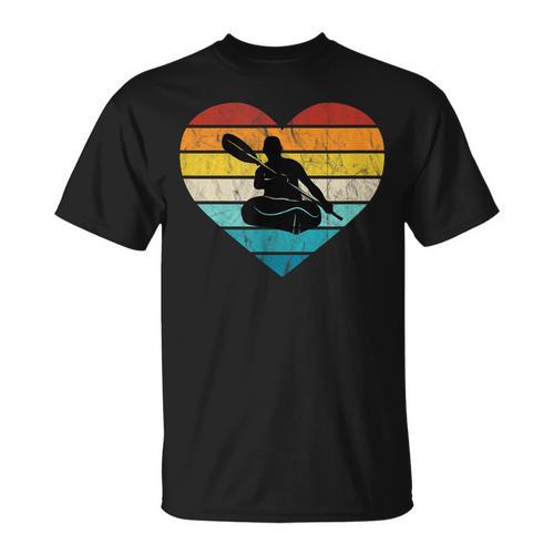 I Love Canoeing Water Sports Canoe Tour Paddling Canadian T-Shirt - Paddle Life