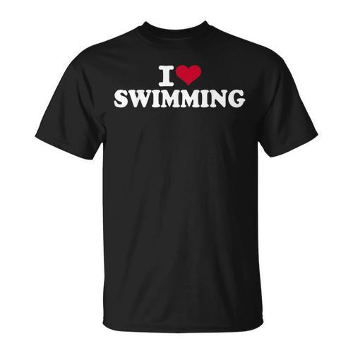 I Love Swimming T-Shirt - SwimGear Co