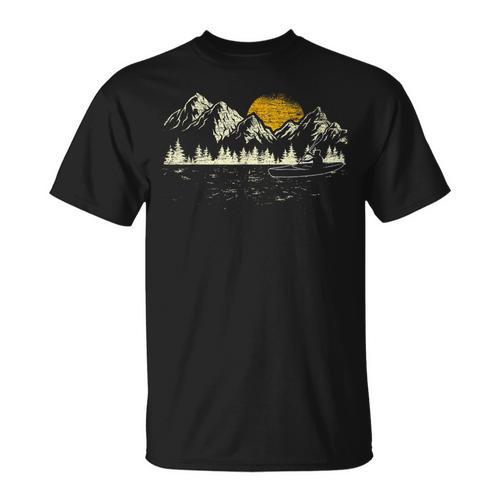 Mountain Kayaking Nature Water Sports Kayaker Canoeing Kayak T-Shirt - Paddle Life