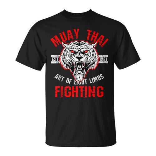 Muay Thai Art Of Eight Limbs Sak Yant Thai Boxing MMA Arts T-Shirt - Nak Muay Co.