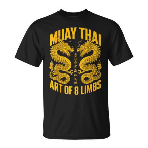 Muay Thai Dragons Thai Boxing Fighter T-Shirt - Nak Muay Co.