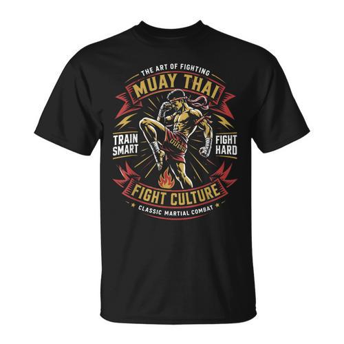Muay Thai Fighter Training Thai Boxing Coach T-Shirt - Nak Muay Co.