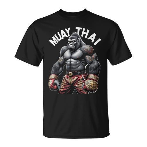 Muay Thai Gorilla Strength Power Fighter T-Shirt - Nak Muay Co.