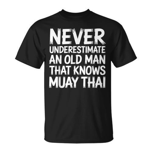 Muay Thai For Grandpa Men Mixed Martial Arts T-Shirt - Nak Muay Co.