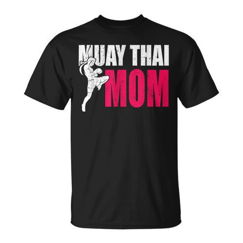 Muay Thai Mom Women Boxing Kickboxing MMA Muay Thai T-Shirt - Nak Muay Co.