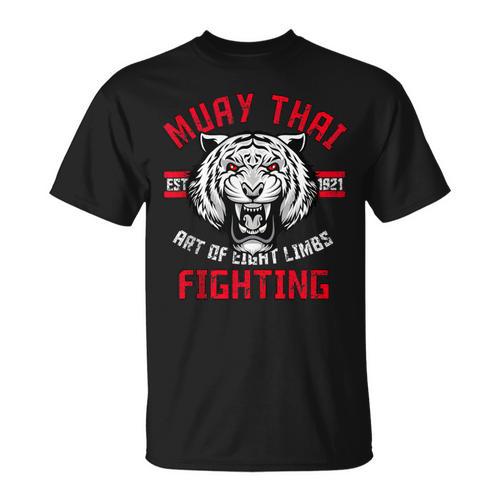 Muay Thai Muay Thai Limbs Muay Thai Boxing Art 8 Limbs Mma T-Shirt - Nak Muay Co.
