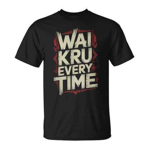 Muay Thai Wai Kru Respect Ritual Ceremony Fighter Identity T-Shirt - Nak Muay Co.