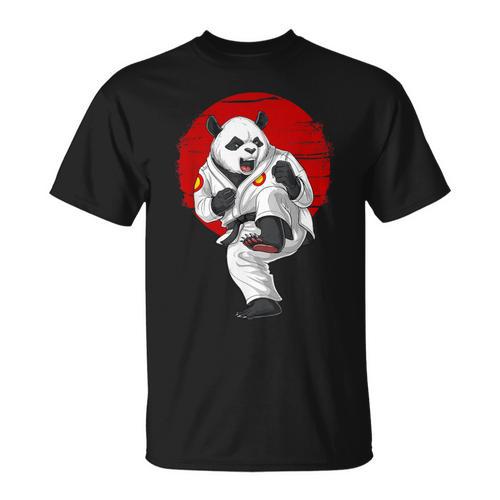 Panda Bear Karate Kickboxing Muay Thai Martial Arts T-Shirt - Nak Muay Co.
