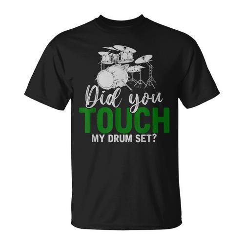 Rock Musical Instrument Band Drummer Drum Kit T-Shirt - Downbeat Supply