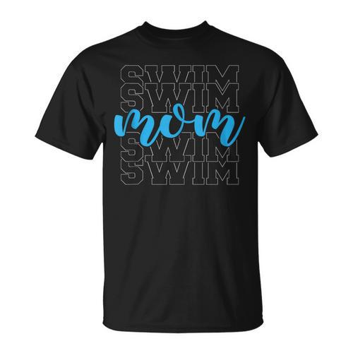 Swim Mom For Mothers Swimming T-Shirt - SwimGear Co