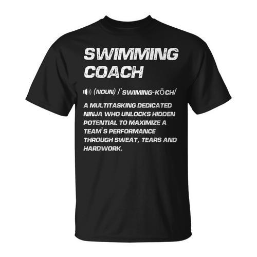 Swimming Coach Definition Swimming Instructor T-Shirt - SwimGear Co