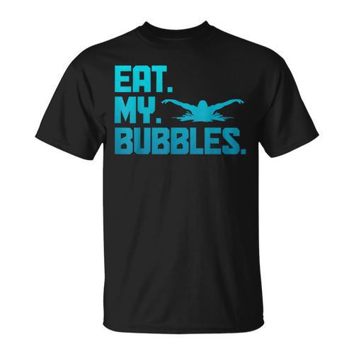Swimming Eat My Bubbles Swimmer Swim T-Shirt - SwimGear Co