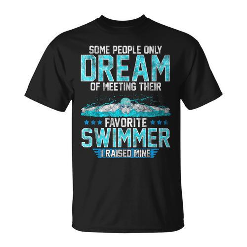 Swimming Parent Swimmer Mom Dad My Favorite Swim Meet T-Shirt - SwimGear Co