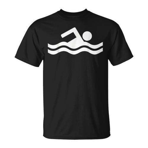 Swimming Symbol T-Shirt - SwimGear Co