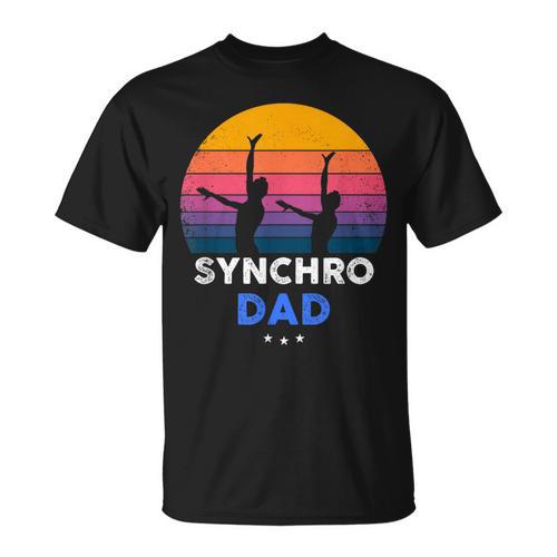 Synchronized Swimming Synchro Dad T-Shirt - SwimGear Co