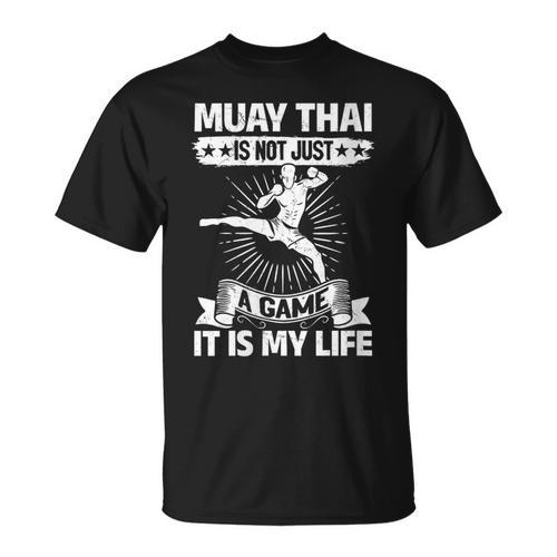 Women's Muay Thai Muay Thai Is Not Just a Game It Is My Life T-Shirt - Nak Muay Co.