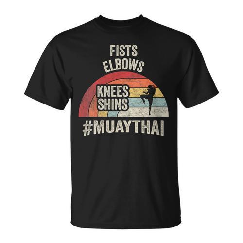 Women's Retro Muay Thai Martial Arts Fighter Graphic T-Shirt - Nak Muay Co.