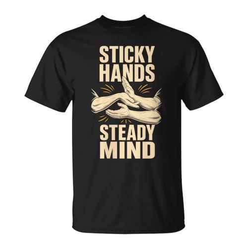 Women's Sticky Hands Steady Mind Muay Thai Boxing T-Shirt - Nak Muay Co.
