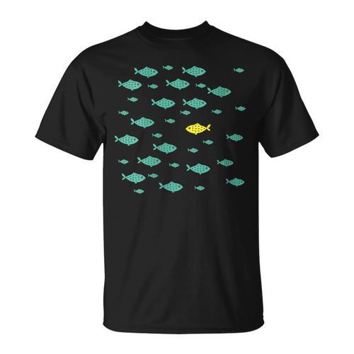 Women's Swimming Against The Current Motivational Inspiration T-Shirt - SwimGear Co