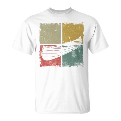 Canoe Canoeing Retro Vintage Comfort Colors Adult Sweatshirt T-Shirt - Paddle Life