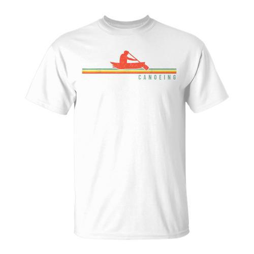 Canoe Canoeing Retro Vintage Canoeing T-Shirt - Paddle Life