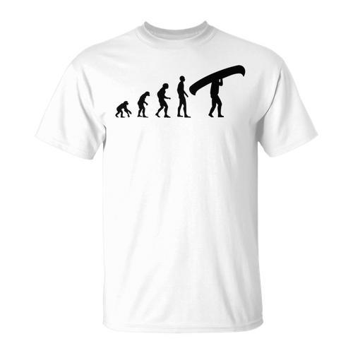 Canoe Evolution Canoeing Shirt T-Shirt T-Shirt - Paddle Life