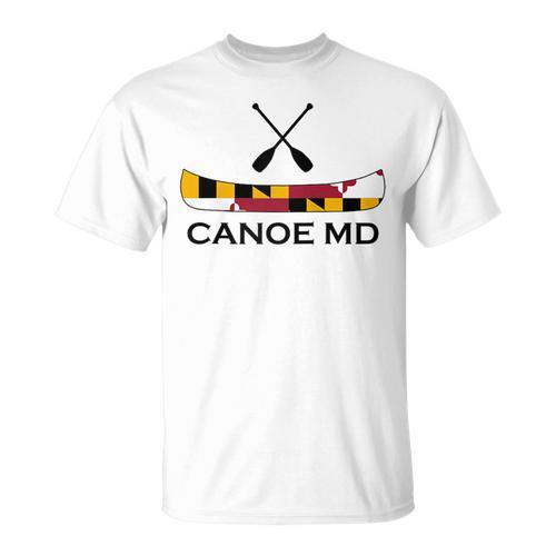 Canoe Maryland Raglan Baseball Tee T-Shirt - Paddle Life