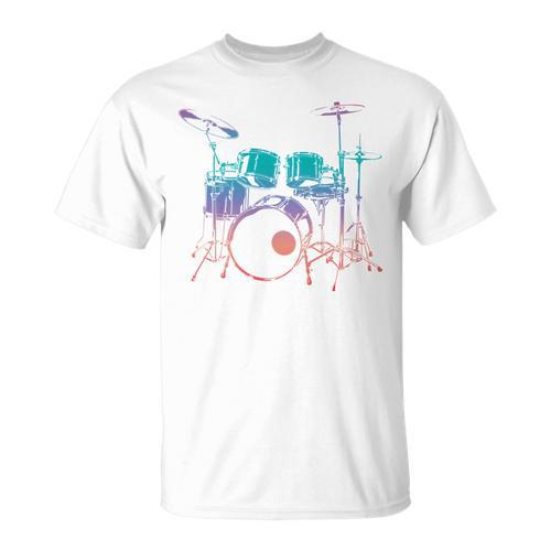 Drum Kit Drummer Graphic Sweatshirt T-Shirt - Downbeat Supply