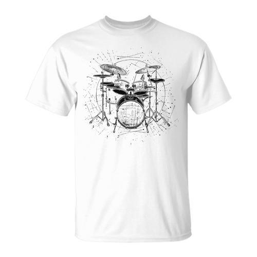Drum Kit T-Shirt - Downbeat Supply
