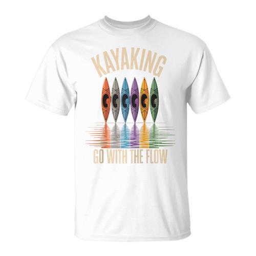 Kayak And Canoe Lake Fun Raglan Baseball Tee T-Shirt - Paddle Life