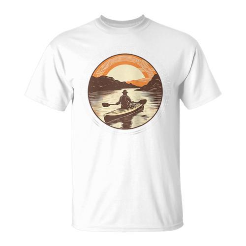 Kayak Kayaker Canoes-Boating Water-Paddle Canadier-Canoe Raglan Baseball Tee T-Shirt - Paddle Life