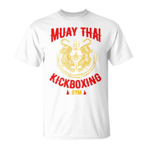 Muay Thai Tiger Kickboxing Gym MMA Street Fight Kickboxing T-Shirt - Nak Muay Co.
