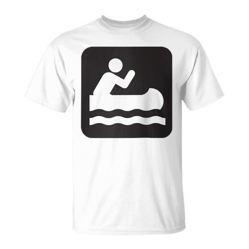 Outdoors Water Sports Canoe Canoeist Raglan Baseball Tee T-Shirt - Paddle Life