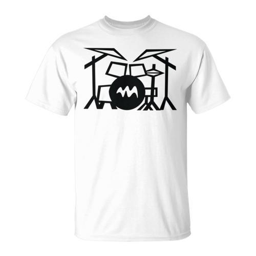 Retro Drum Kit T-Shirt - Downbeat Supply
