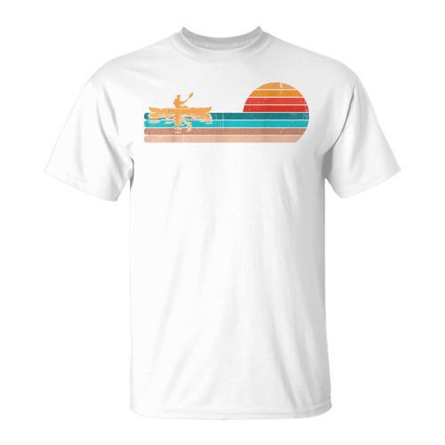 Retro Vintage For Canoeists And Paddle T-Shirt - Paddle Life