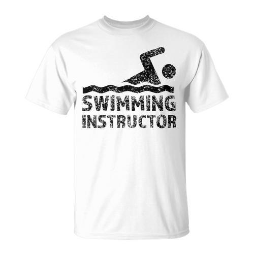 Swimming Instructor Lesson Swim Coach T-Shirt - SwimGear Co