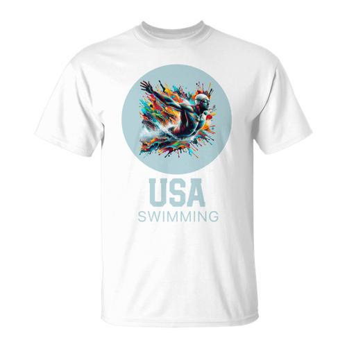 SWIMMING SPORT COMPETITIVE SWIM T-Shirt - SwimGear Co