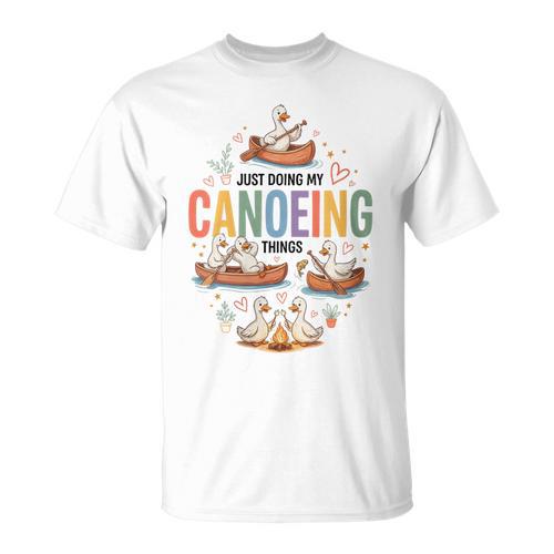Women's Canoeing Canoe Paddle Water Flatwater Recreational T-Shirt - Paddle Life