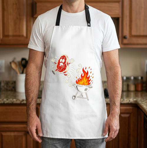 BBQ Dad Grill Barbecue Fathers Day Apron - BBQ Dad Merch