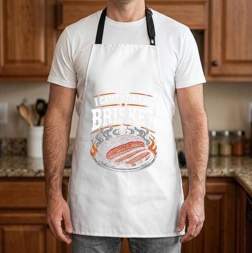 I Came For The Brisket BBQ Dad Apron - BBQ Dad Merch