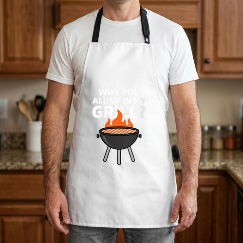 Women's Dad Saying BBQ Dad Joke Backyard Barbecue Apron - BBQ Dad Merch