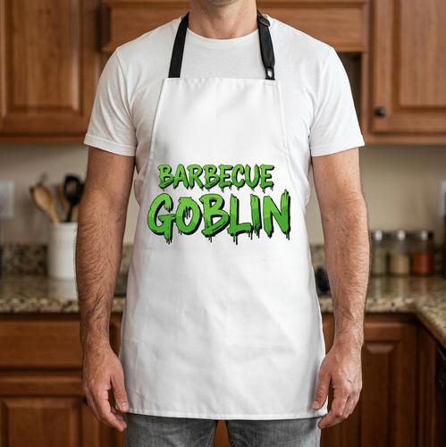 Barbecue Goblin BBQ Dad Grilling Meat Sauce Fathers Day Food Comfort Colors Crop Top Apron - BBQ Dad Merch