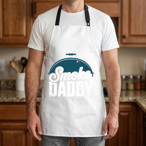 Smoker Grill Father BBQ Dad Pitmaster Premium Tri-Blend Apron - BBQ Dad Merch