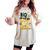 Beer Lover ビールが好きすぎる No Beer No LifeEr2 レディースオーバーサイズコンフォートTシャツ Ivory