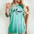 Beautiful Handwritten Font Momo Calligraphy レディースオーバーサイズコンフォートTシャツ Chalky Mint Beautiful Handwritten Font Momo Calligraphy レディースオーバーサイズコンフォートTシャツ Chalky Mint